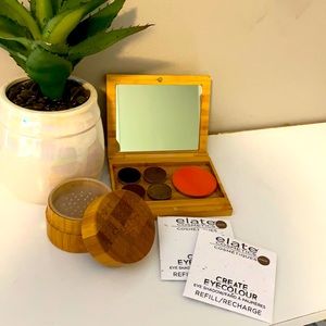 Elate Cosmetics Full set bamboo magnetic palette
